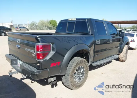 2014 Ford F-150 Svt Raptor z USA, uszkodzony, nr VIN 1FTFW1R63EFB29019